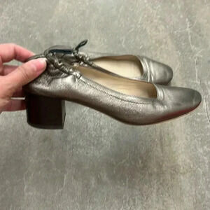 Everlane  metallic heels